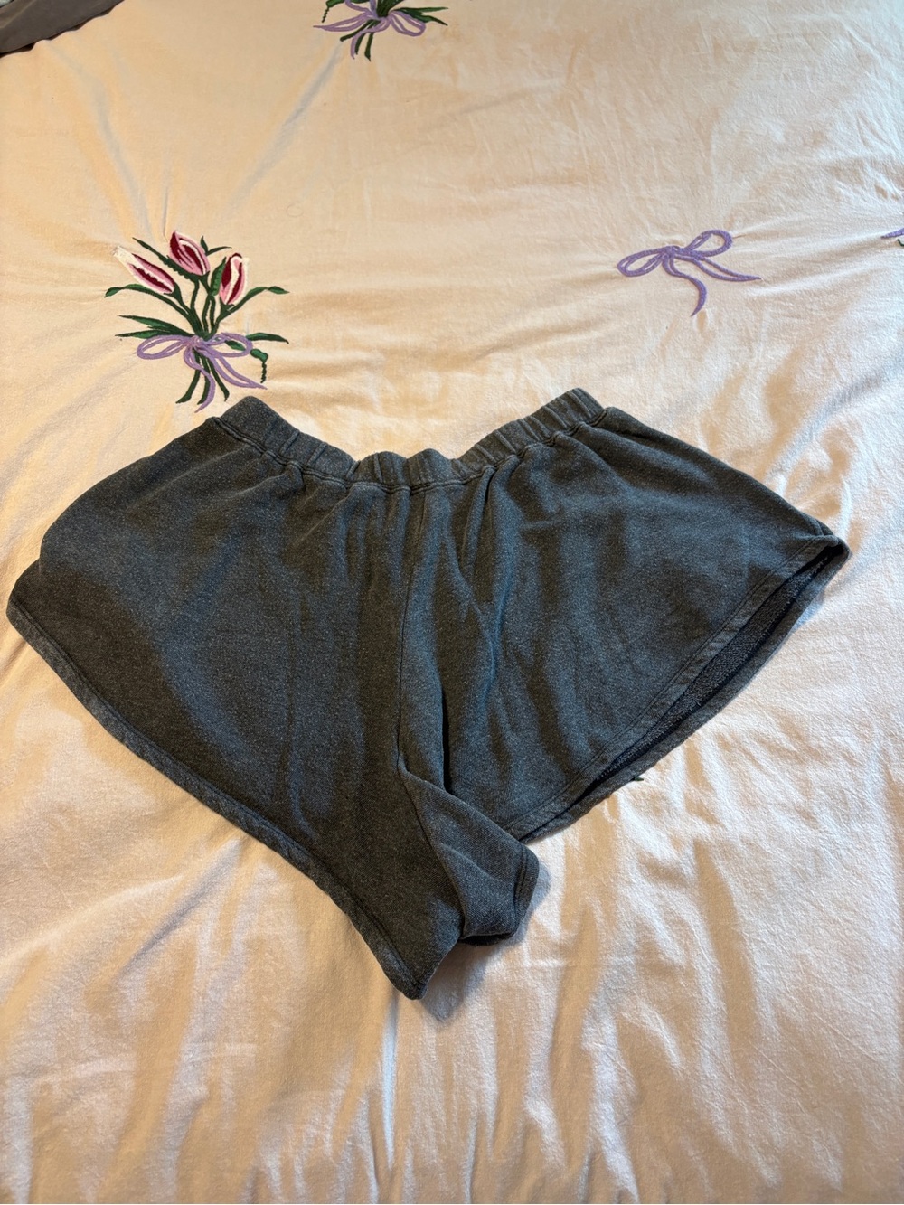 NWOT Free People Movement Around We Go Shorts in Charcoal Gray - Picture 7 of 7